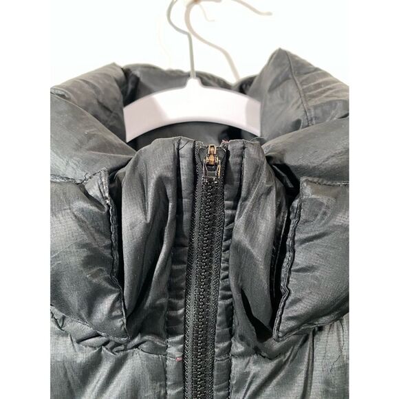 Nike Cascade Hooded Tech Down Puffer Black Quilted Coat Women's Medium - Picture 8 of 12